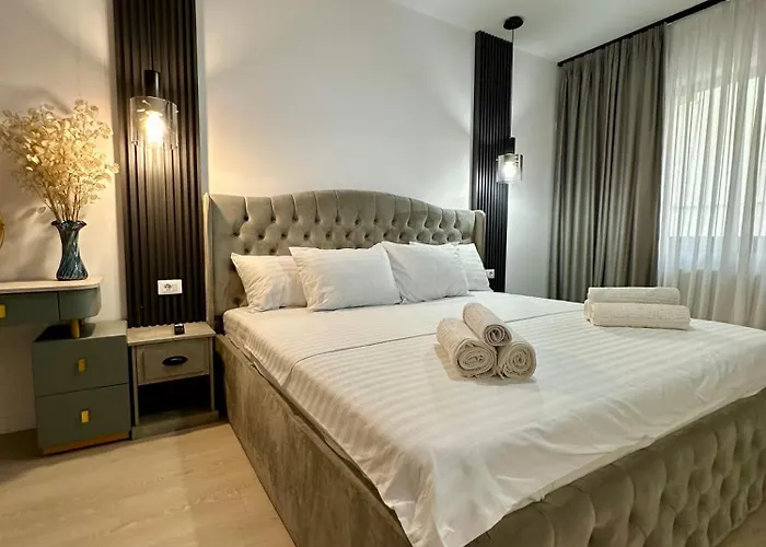 Apartman Modern 2br Apartment, Free Parking, Near Center & Metro Bukarest