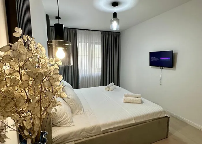 Apartmán Modern 2br Apartment, Free Parking, Near Center & Metro Bukurešť